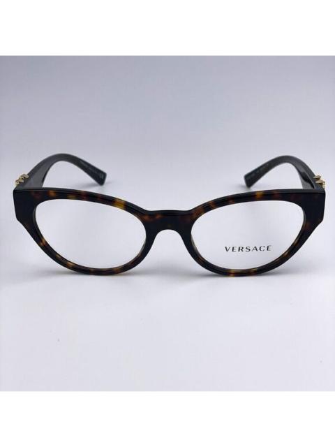 VERSACE SALE! NEW Versace VE3282 108 Dark Havana Cat Eye Women Eyeglasses