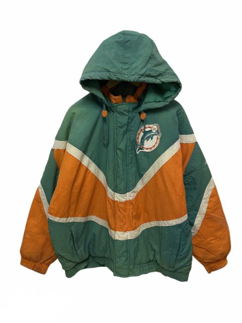 Other Designers Vintage - Vintage NFL Miami Dolphins Pro Line by Apex One Jacket