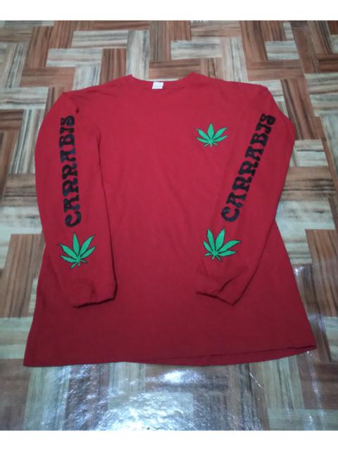 Other Designers Vintage - Vtg Hemp Cannabis Long sleeve T-shirt