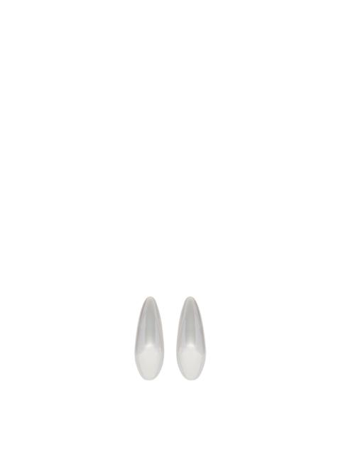 Bottega Veneta Silver Fin Earrings