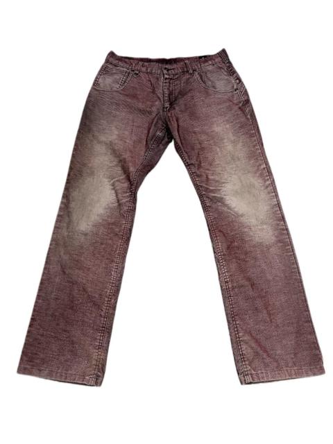 Other Designers Japanese Brand - Semantic Design Purple Washed Flared Corduroy Jeans