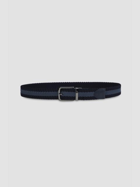 Paul & Shark REVERSIBLE BELT WITH CONTRASTING STRIPES