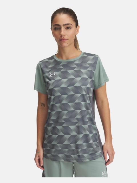 Under Armour Women's UA Challenger Training Printed Short Sleeve