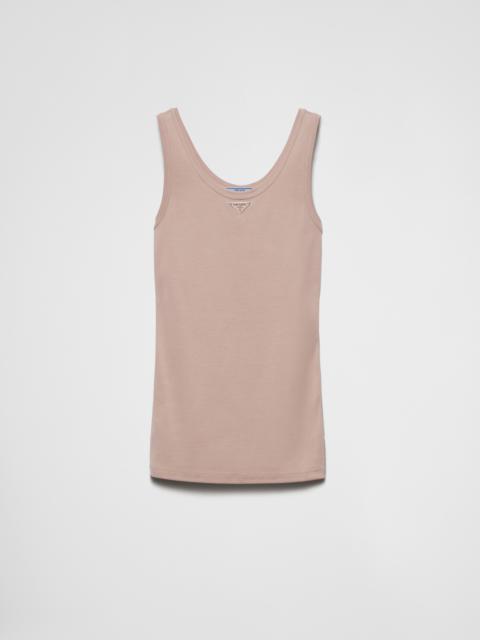 Prada Ribbed knit top