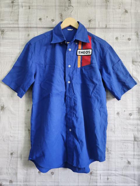 Vintage Japan ENEOS Workers Outlet Shirts