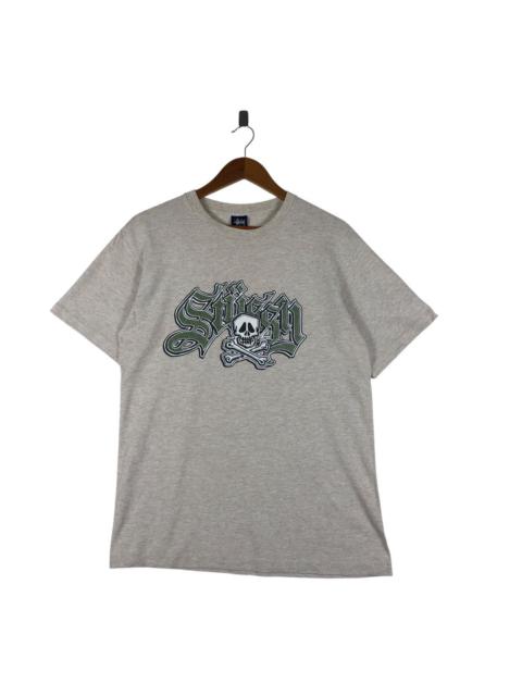 STUSSY Vintage Gothic Big Logo T-Shirt