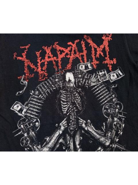 Other Designers Band Tees - Napalm Death Tshirt💀💥 Double Titans 2014 Japan Tour🎌