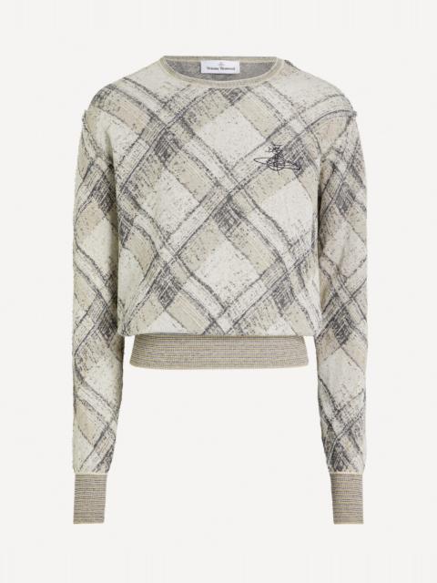 Vivienne Westwood Broken Tartan Jumper