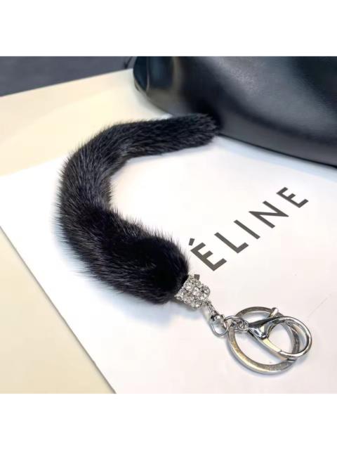 Other Designers Jewelry - Real Fur Mink Tail Keychain