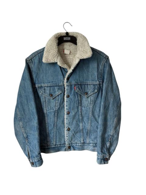 Levi's VINTAGE 70s LEVIS TYPE 3 JACKET SHERPA SNAP BUTTON USA MADE