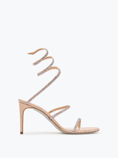 RENE CAOVILLA Cleo Pink Sandal 80