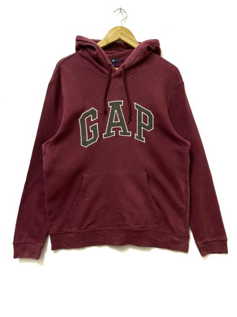 Other Designers Gap - Gap Spellout Hoodie Maroon