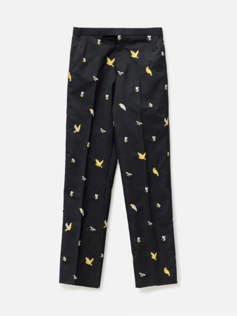 Thom Browne BIRDS AND BEES TROUSERS