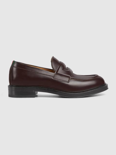 GUCCI Gucci Web Detail Loafers