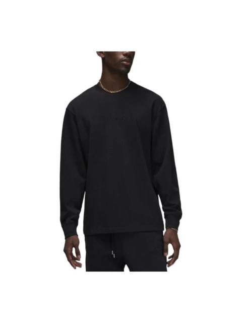 Jordan Air Jordan Wordmark Long Tee 'Black' FJ0703-010