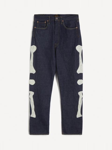 Kapital Indigo 12oz Denim Mexican Tuxedo 5P Okagilly Jeans