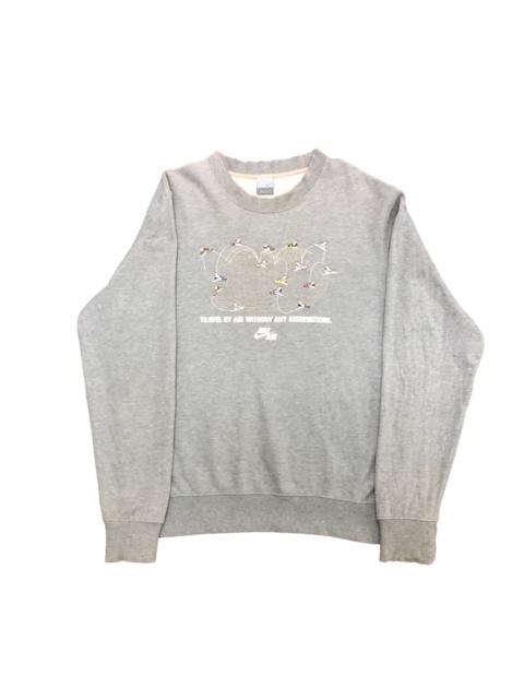 Nike Y2k nike air shoes sweatshirt crewneck