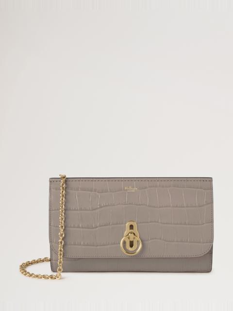 Mulberry Amberley Clutch
Cashmere Taupe Shiny Small Croc