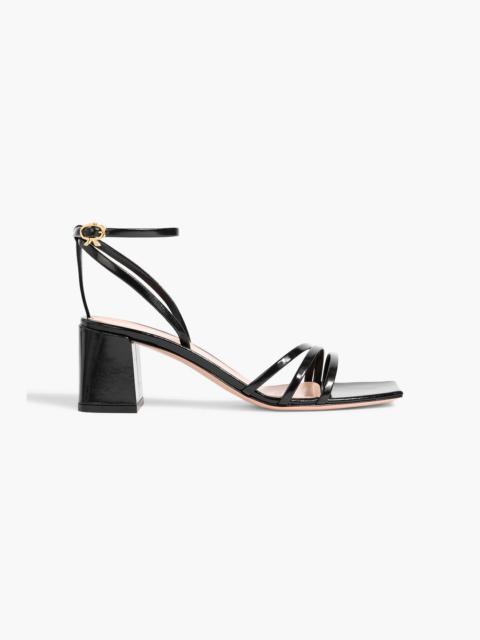 Gianvito Rossi Brielle patent-leather sandals