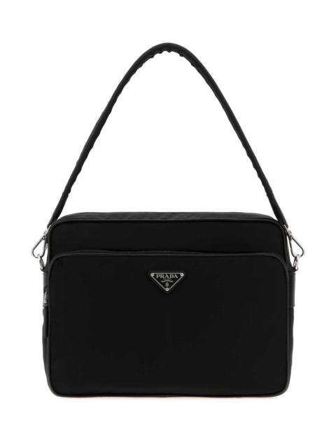Prada Prada Men Black Canvas Shopping Bag