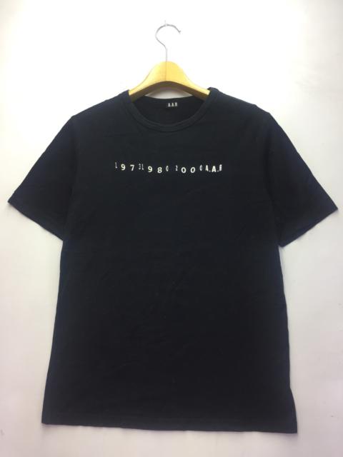 Yohji Yamamoto AAR by Yohji Yamamoto Number Spell Out
