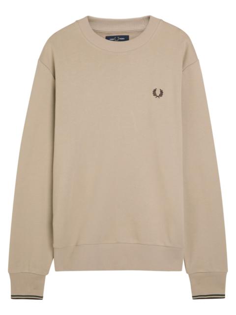 Fred Perry Fred Perry Logo-embroidered Cotton Sweatshirt