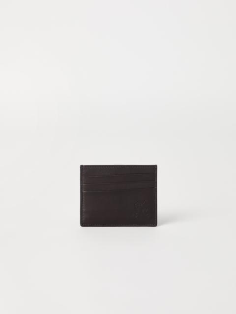 Brunello Cucinelli Smooth calfskin card holder