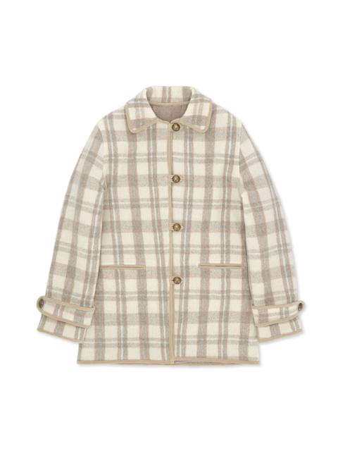 FORTELA Fortela Danielle Plaid Wool Jacket in Multicolor at Nordstrom