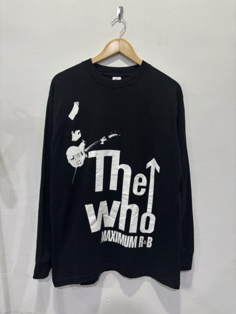 Other Designers Band Tees - Vintage 90’s The Who Longsleeve Shirt