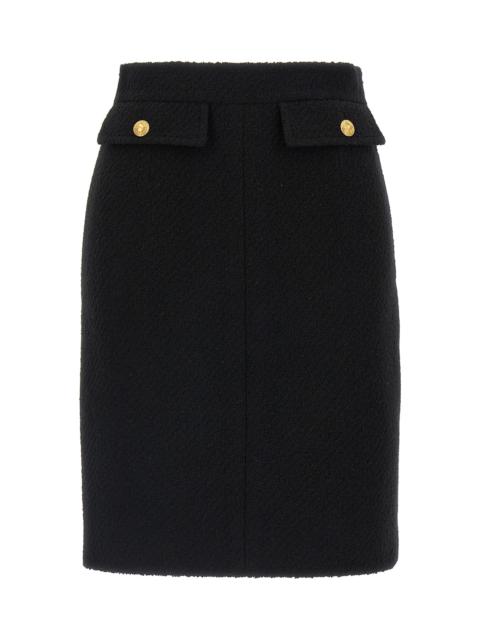 Chloé Bouclé Wool Skirt