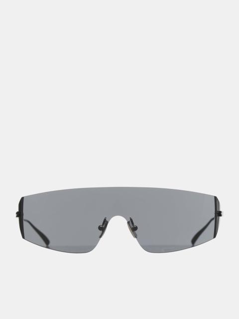 Bottega Veneta Futuristic Shield Sunglasses