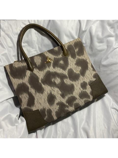 Vivienne Westwood Vivienne Westwood Leopard Print Handheld Bag