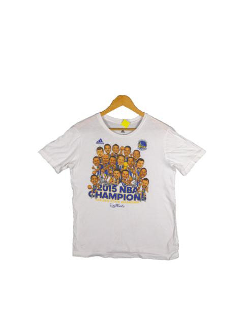 Other Designers Vintage - Vintage Adidas T Shirt NBA Championship The Finals Tees