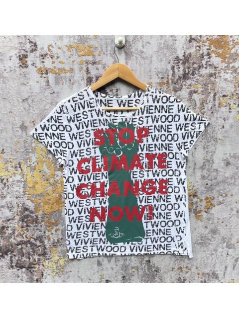 Vivienne Westwood Vivienne Westwood Stop Climate Change Now Shirt Designer