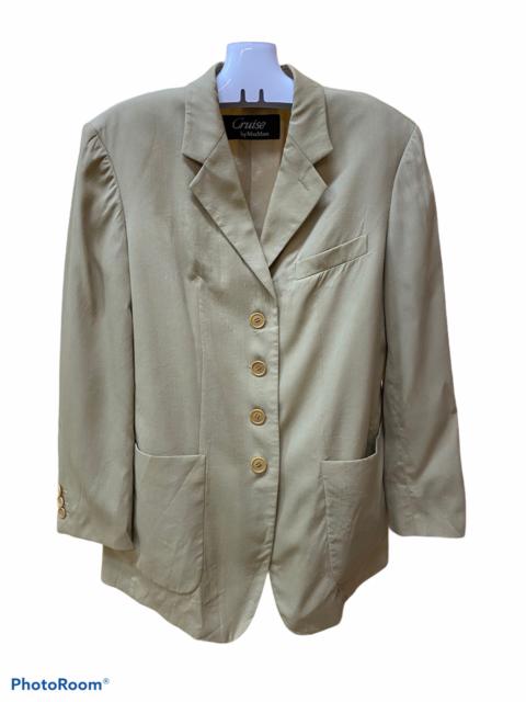 Other Designers Brand - Cruise By Max Mara Button Jacket/Coat
