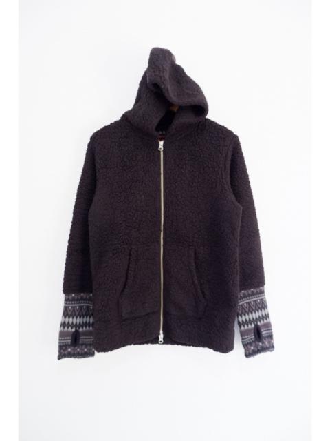 Other Designers Beams Plus × Japanese Brand - Beams Fleece Zip Up Hoodie