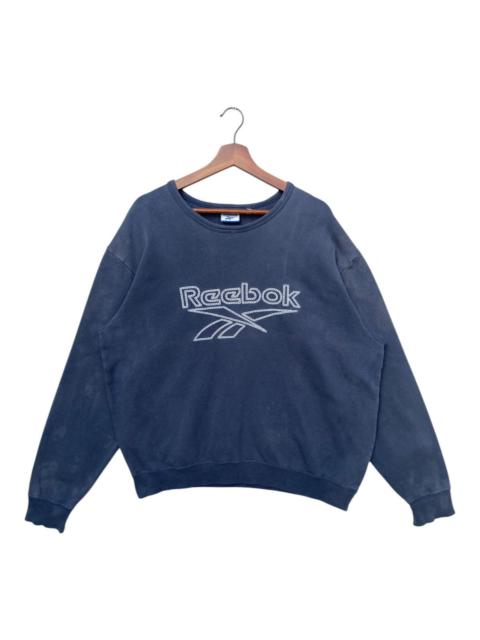 Reebok Vintage Reebok Sweatshirt Faded Big Logo Spellout Size XL