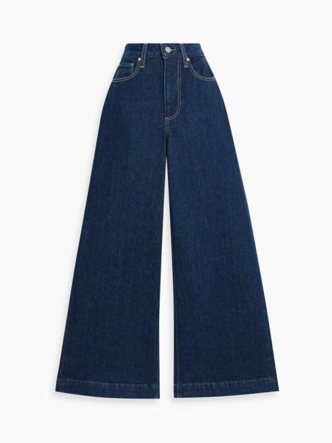 Other Designers Harper Ankle high-rise wide-leg jeans
