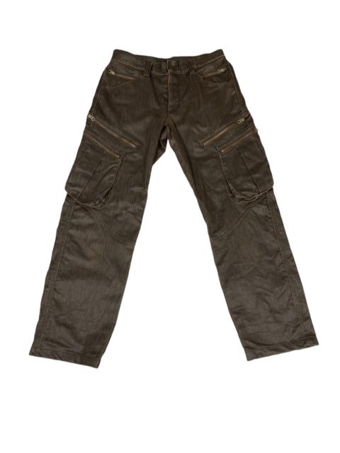 Other Designers Japanese Brand - Japanese Brand Capano Cargo Zipper Wax Pants S034