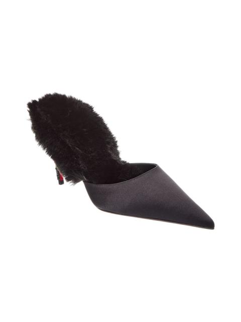 Christian Louboutin Christian Louboutin Km 85 Satin Mule