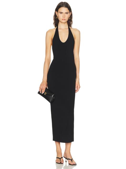 TOTEME Compact Knit Halter Dress