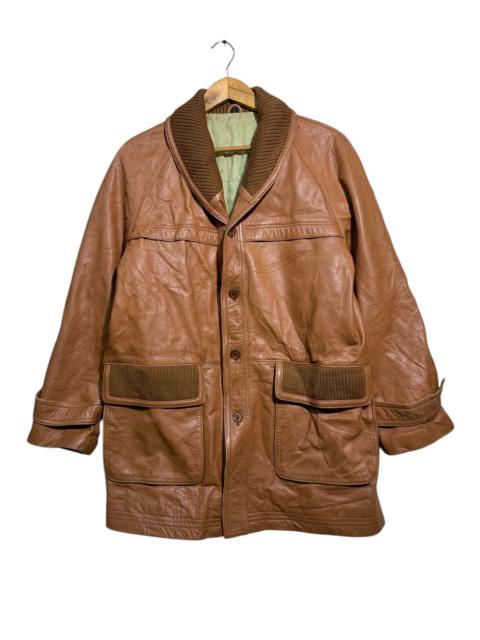 Other Designers 🔥GENUINE LEATHER SHAWL COLLAR JACKETS
