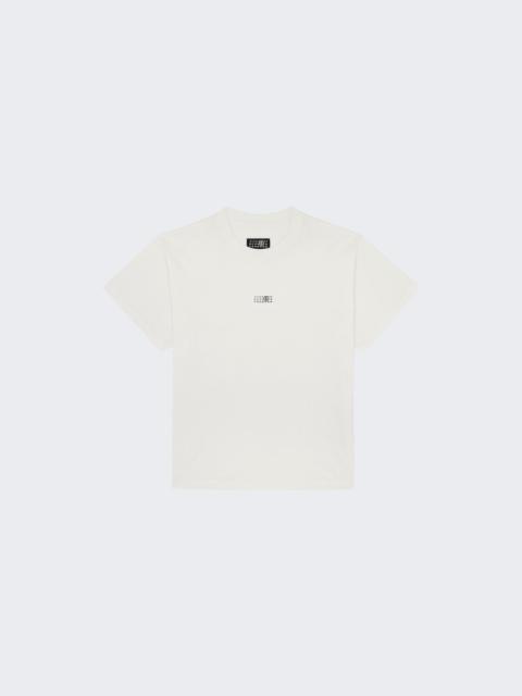 MM6 Maison Margiela Logo Tee Off White