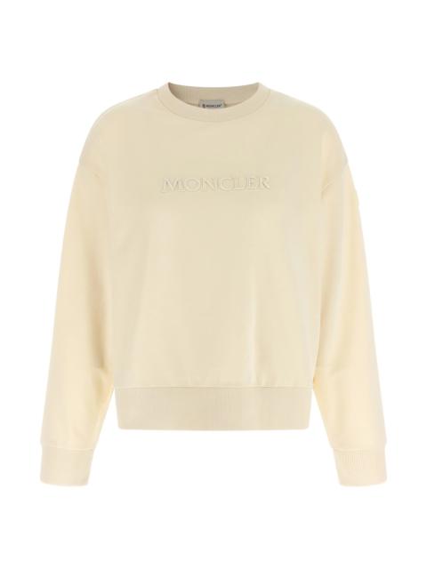 Moncler Logo embroidery sweatshirt