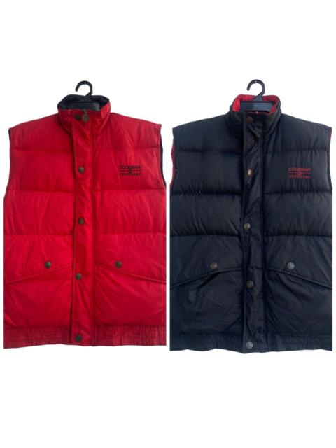 Other Designers Vintage - Coleman reversible goose down puffer gillet outdoor jacket