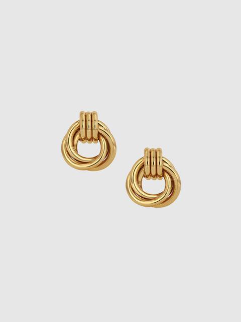 ANINE BING Triple Knot Earrings - Gold
