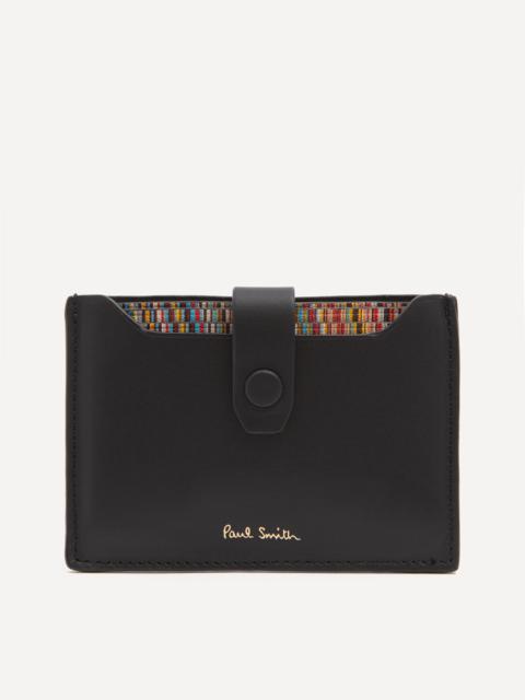 Paul Smith Black Leather Credit Card Holder