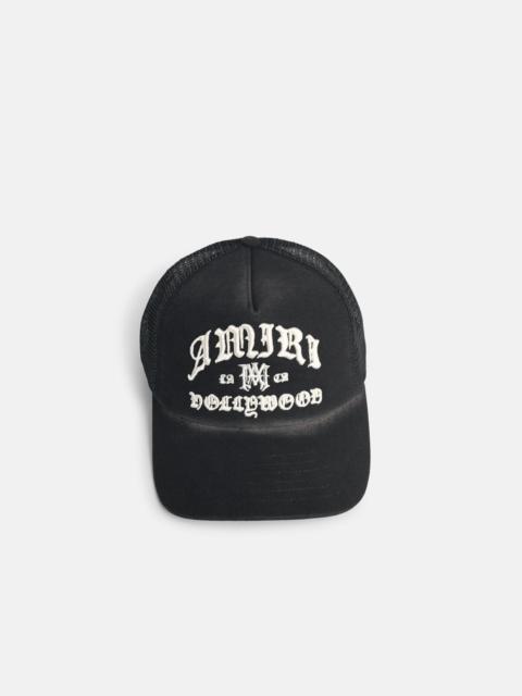 AMIRI BLACK COTTON CAP