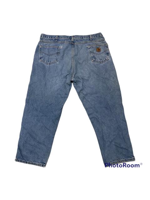 Other Designers Vintage - Vintage Carhartt Distressed Denim Jeans Big Size