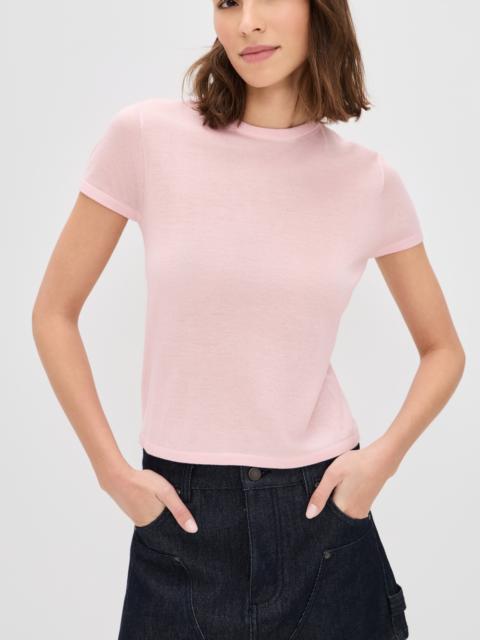 RENGGLI Cashmere Silk Knit Tee